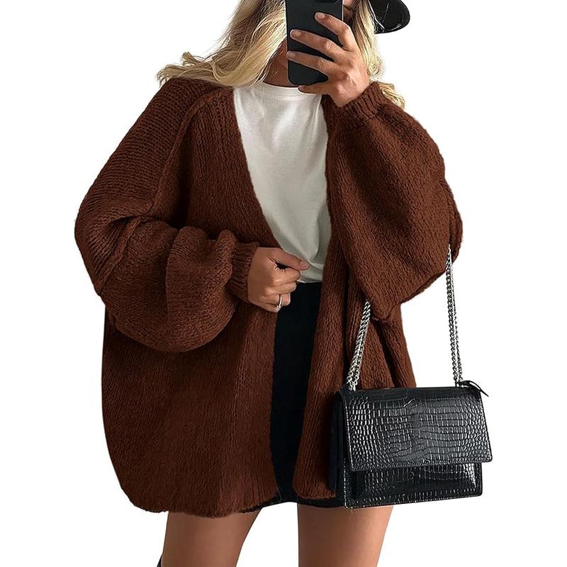 Oversized lucernový rukáv pletenina