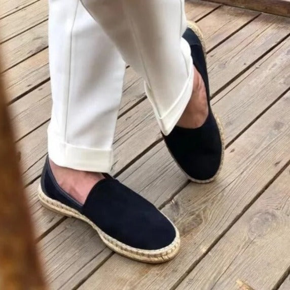 Semišové espadrilky