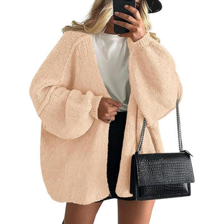 Oversized lucernový rukáv pletenina