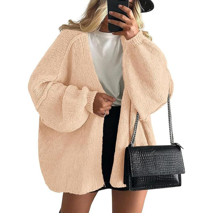 Oversized lucernový rukáv pletenina