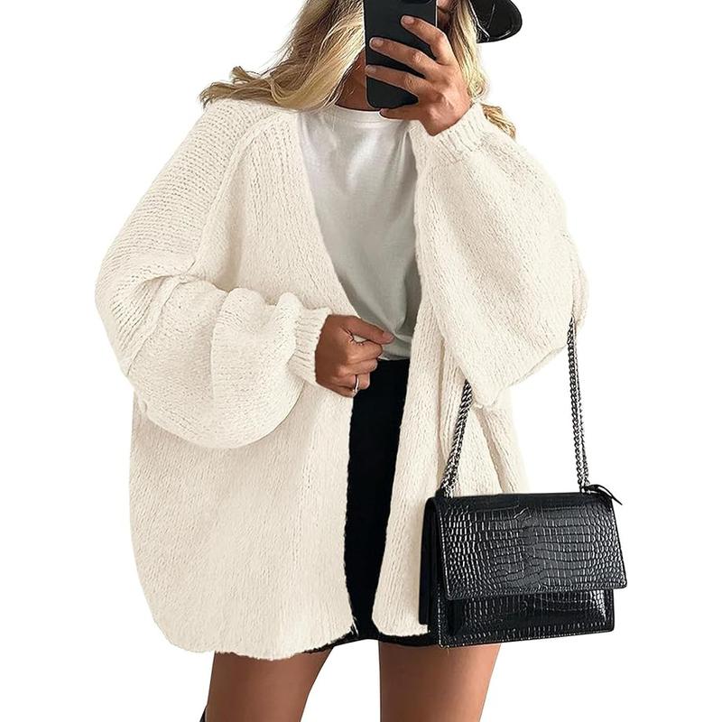 Oversized lucernový rukáv pletenina