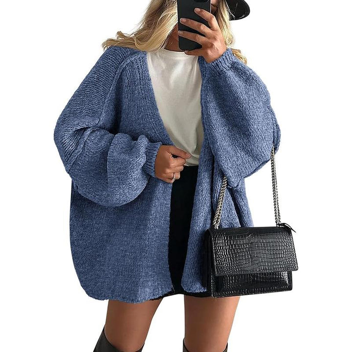Oversized lucernový rukáv pletenina