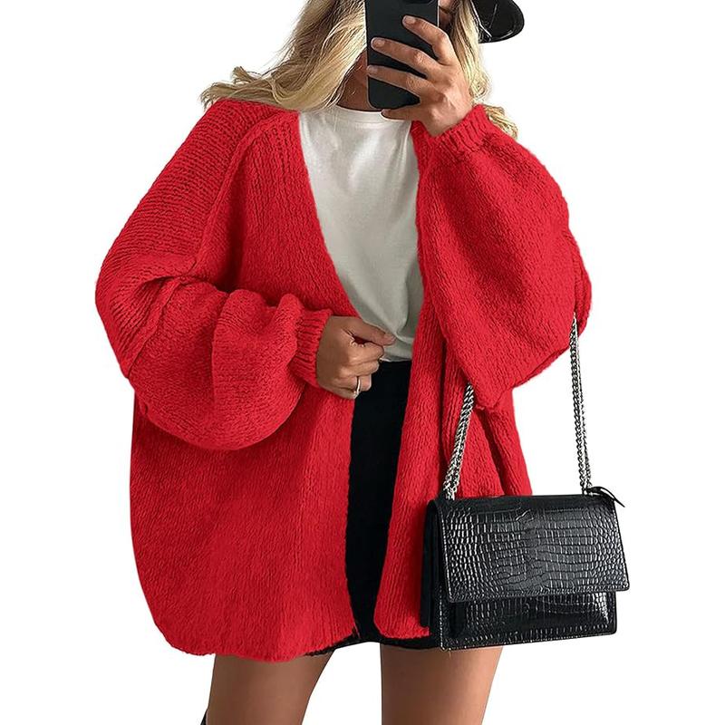 Oversized lucernový rukáv pletenina