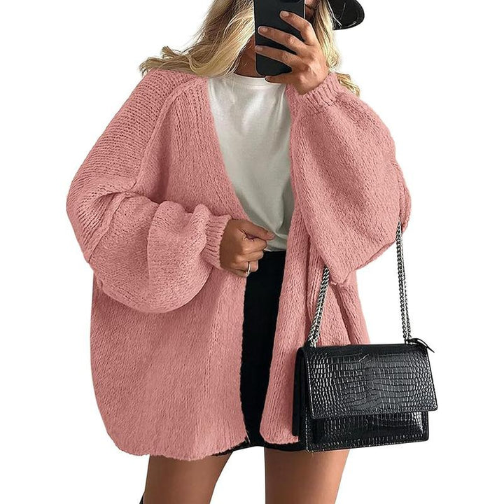 Oversized lucernový rukáv pletenina