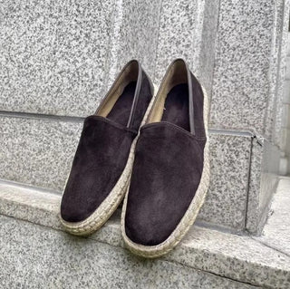 Semišové espadrilky