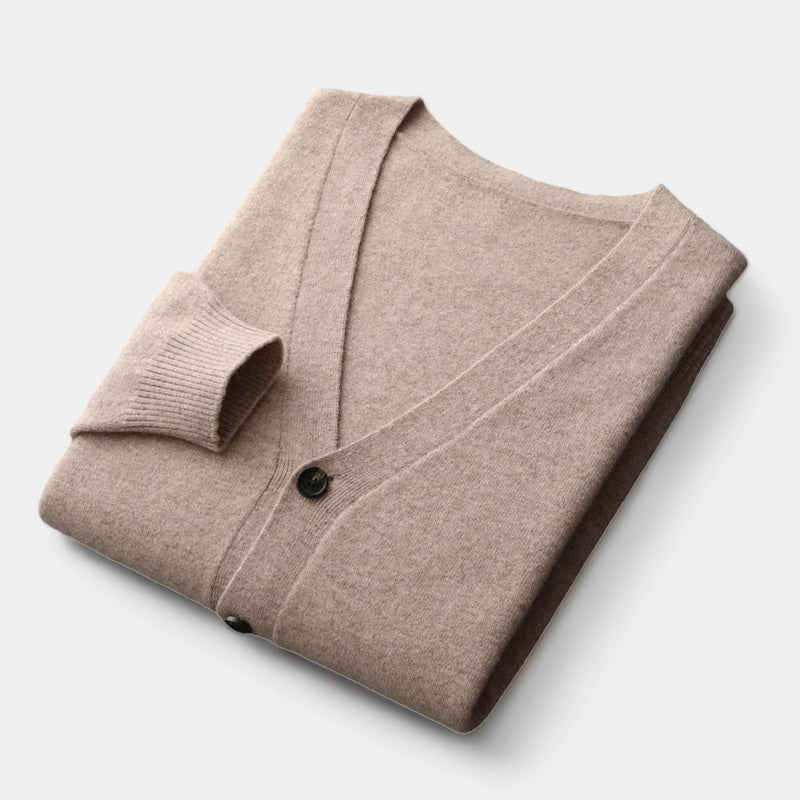 Merino knoflíkový kardigan