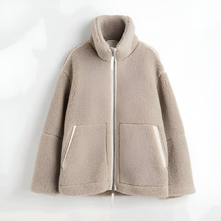 Měkká Teddy fleece bunda