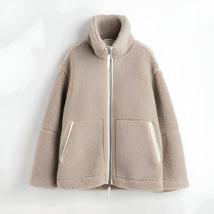 Měkká Teddy fleece bunda