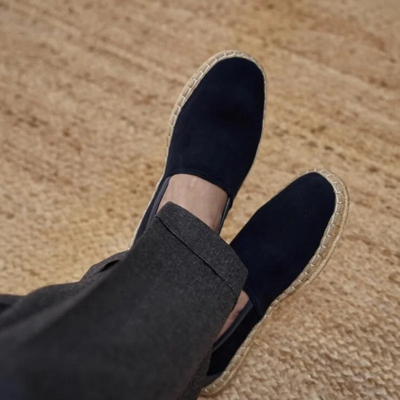 Semišové espadrilky