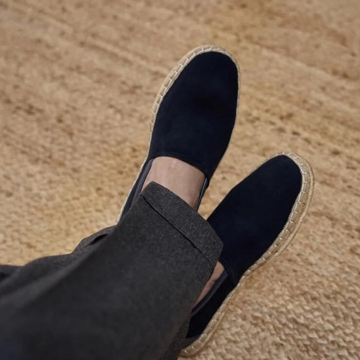 Semišové espadrilky
