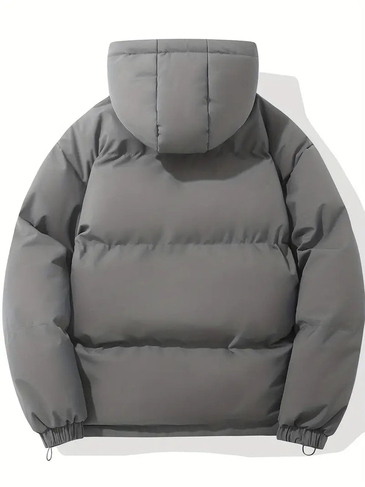 Základní kapucňová prošívaná bunda