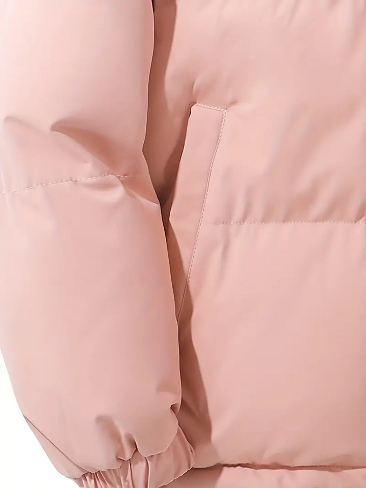 Základní kapucňová prošívaná bunda
