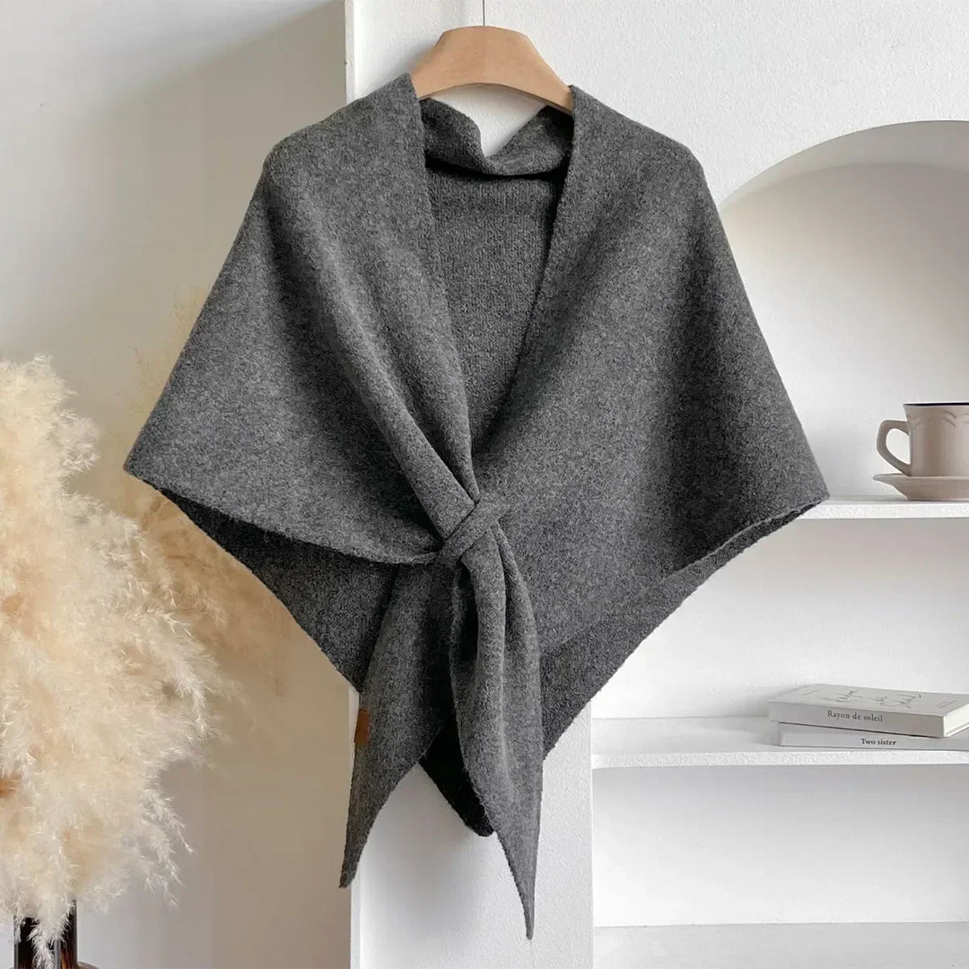 Elegantní kartáčovaný zavinovací šátek
