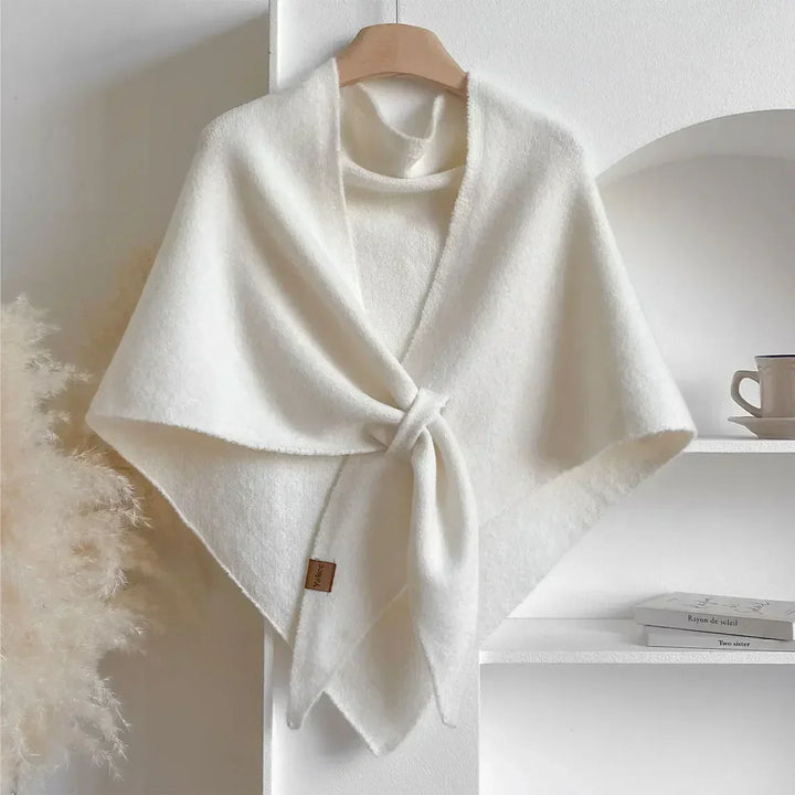 Elegantní kartáčovaný zavinovací šátek