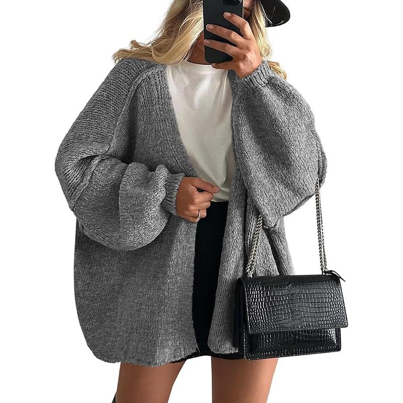 Oversized lucernový rukáv pletenina