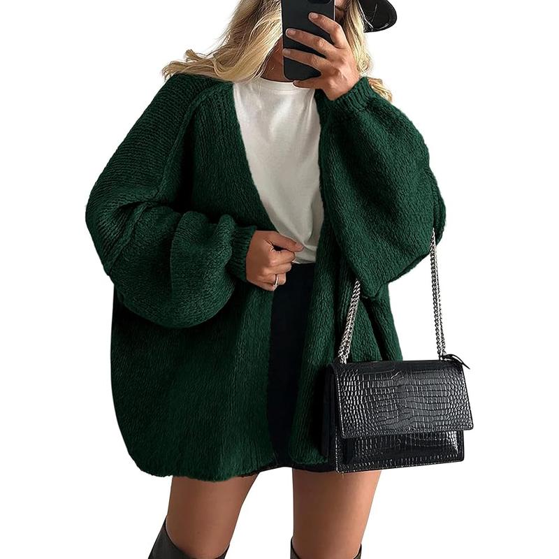 Oversized lucernový rukáv pletenina