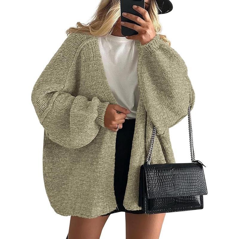 Oversized lucernový rukáv pletenina