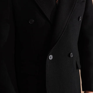 Kvalitní dvouřadý kabát