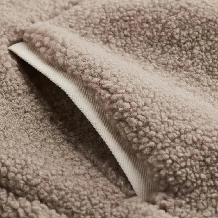 Měkká Teddy fleece bunda